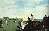 At the Races in the Country by Edgar Degas